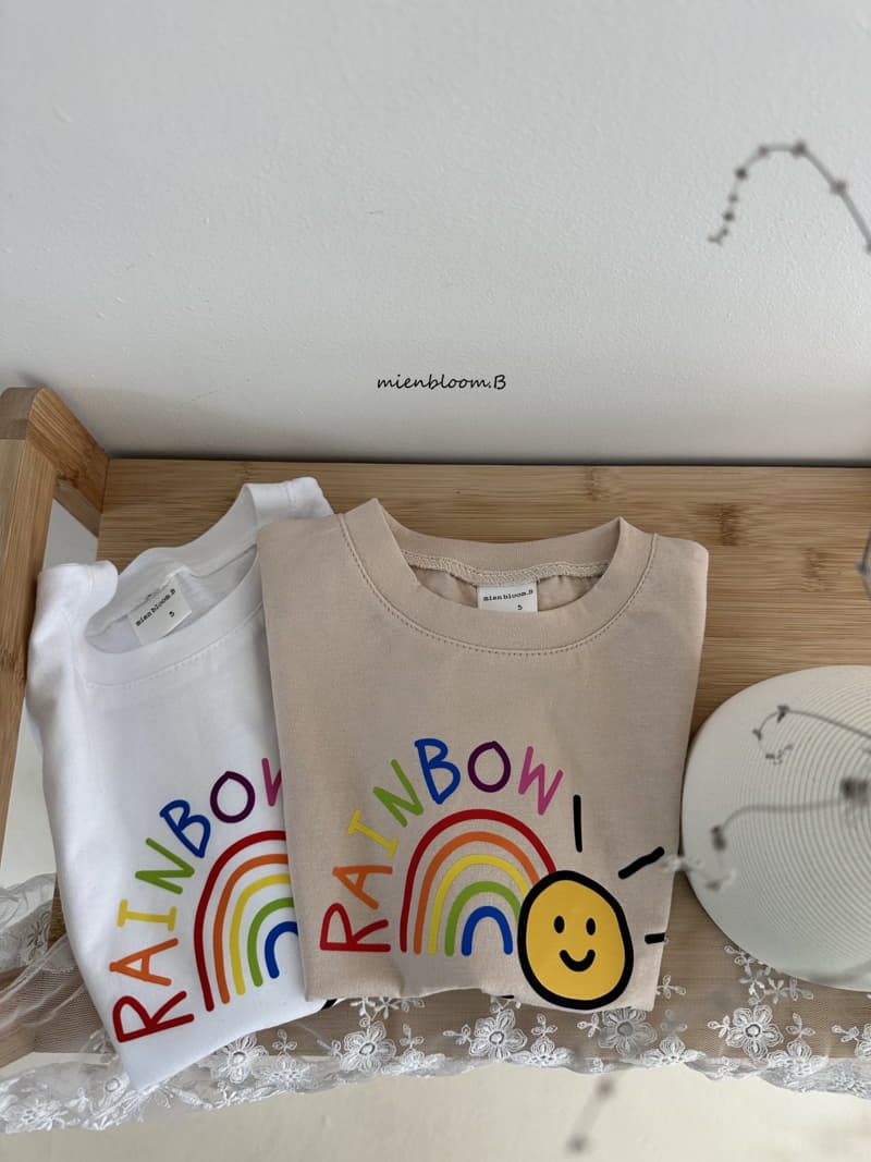 Mienbloom B - Korean Children Fashion - #littlefashionista - Rainbow Tee - 4