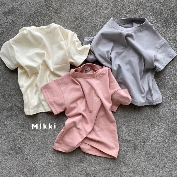 Mikki - Korean Children Fashion - #kidsstore - Basic Modern Tee - 11