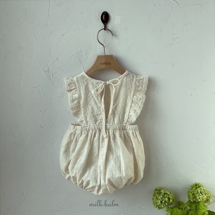 Milk Balm - Korean Baby Fashion - #babyboutique - Daisy Frill Bodysuit - 12