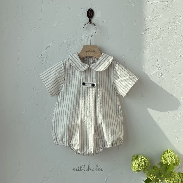 Milk Balm - Korean Baby Fashion - #babyboutiqueclothing - Cale Short Sleeves Bodysuit - 5