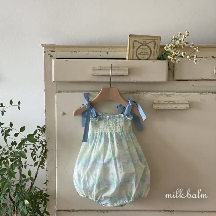 Milk Balm - Korean Baby Fashion - #babyboutiqueclothing - Camilla Smocking Bodysuit