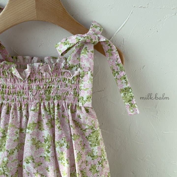 Milk Balm - Korean Baby Fashion - #babyclothing - Camilla Smocking Bodysuit - 2