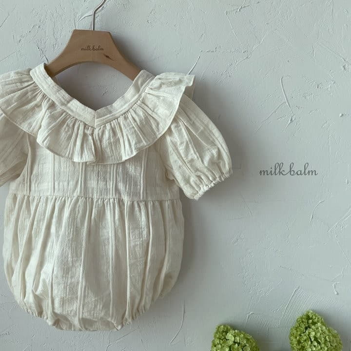 Milk Balm - Korean Baby Fashion - #babyclothing - Hydi Check Bodysuit - 11