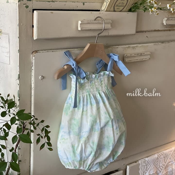 Milk Balm - Korean Baby Fashion - #babyfashion - Camilla Smocking Bodysuit - 3