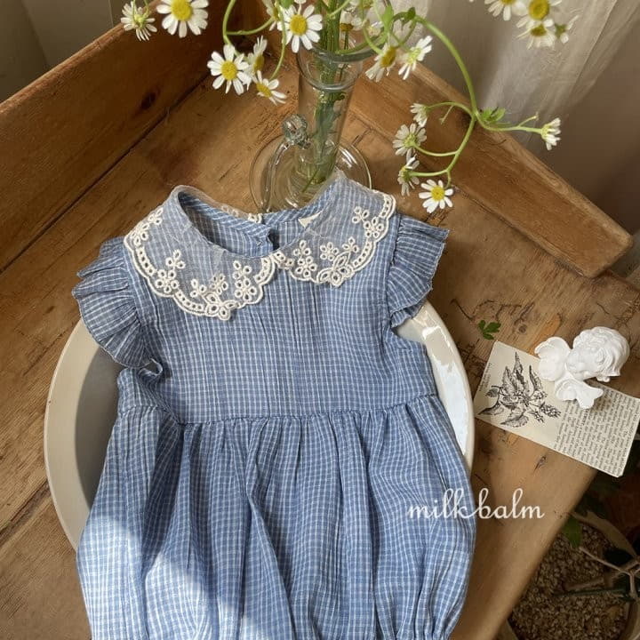 Milk Balm - Korean Baby Fashion - #babyoninstagram - Garden Frill Bodysuit - 3