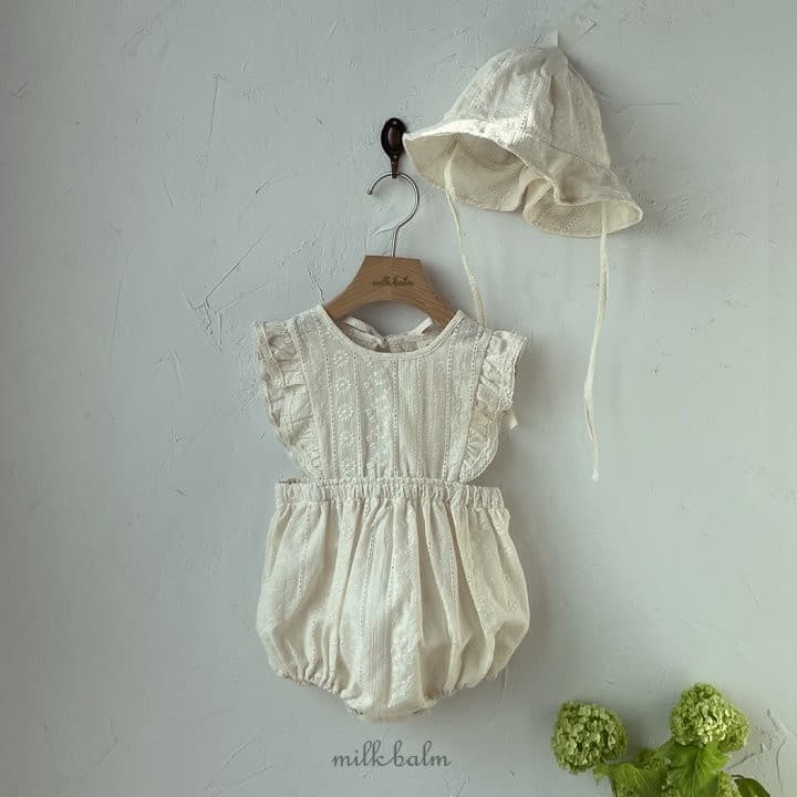 Milk Balm - Korean Baby Fashion - #babyoutfit - Daisy Frill Bodysuit - 8