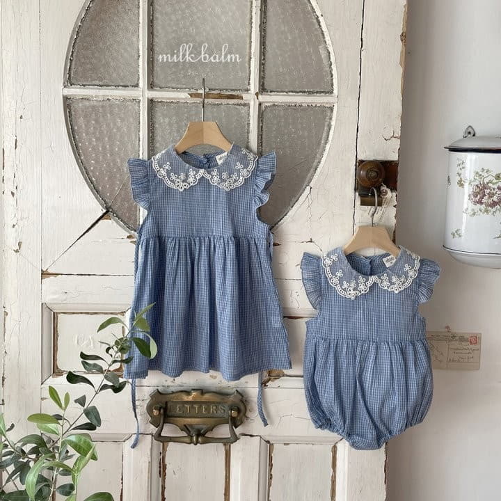 Milk Balm - Korean Baby Fashion - #babyoutfit - Garden Frill Bodysuit - 5