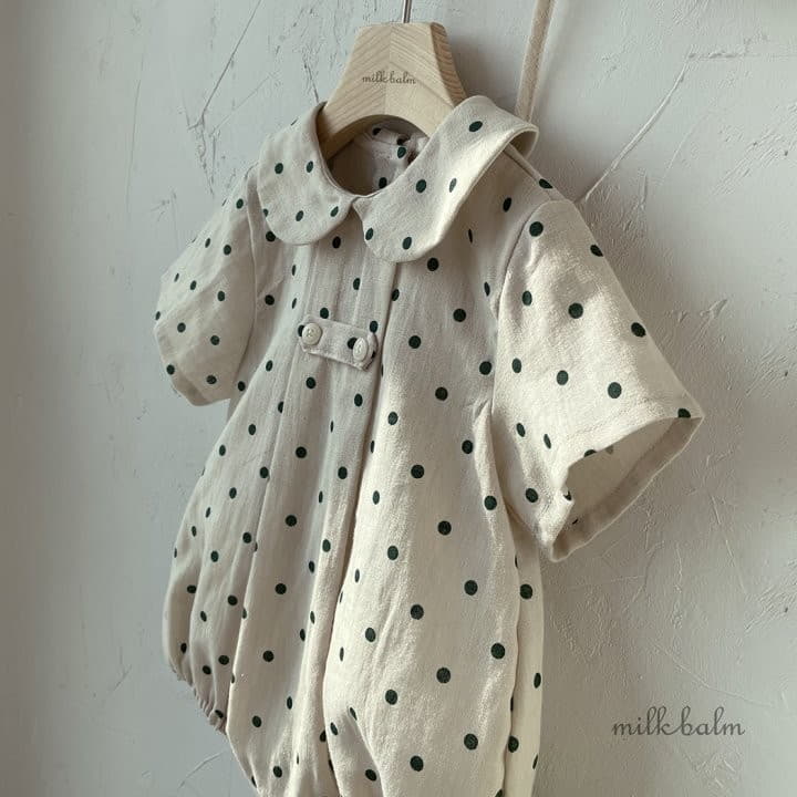 Milk Balm - Korean Baby Fashion - #onlinebabyboutique - Cale Short Sleeves Bodysuit