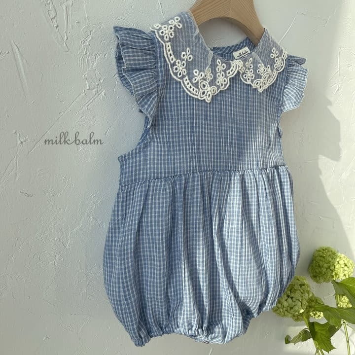 Milk Balm - Korean Baby Fashion - #onlinebabyshop - Garden Frill Bodysuit - 9