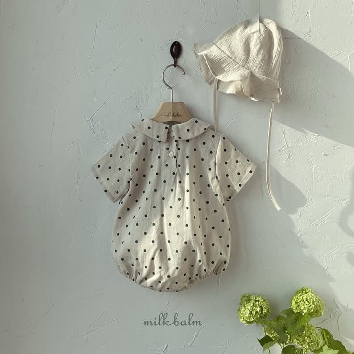 Milk Balm - Korean Baby Fashion - #smilingbaby - Cale Short Sleeves Bodysuit - 3