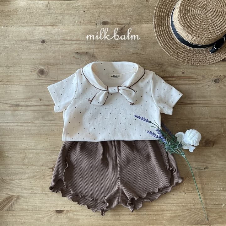 Milk Balm - Korean Children Fashion - #magicofchildhood - Milk Waffle Shorts - 3