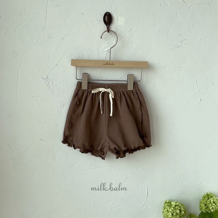 Milk Balm - Korean Children Fashion - #prettylittlegirls - Milk Waffle Shorts - 5