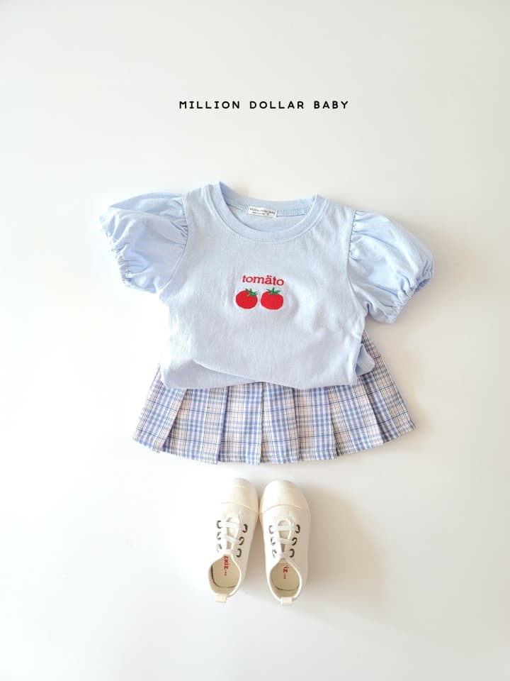 Million Dollar Baby - Korean Children Fashion - #Kfashion4kids - Tomato Shirring Tee - 9