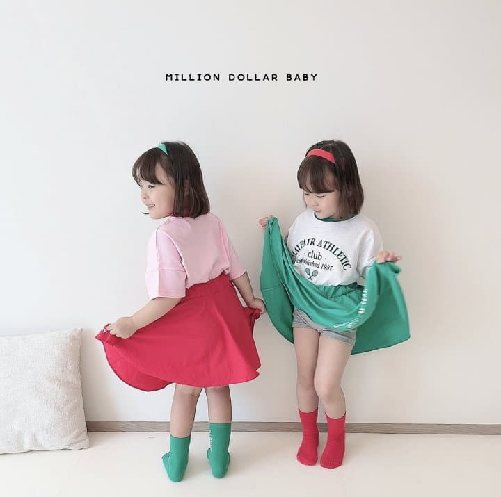 Million Dollar Baby - Korean Children Fashion - #kidsshorts - Club Tee - 7