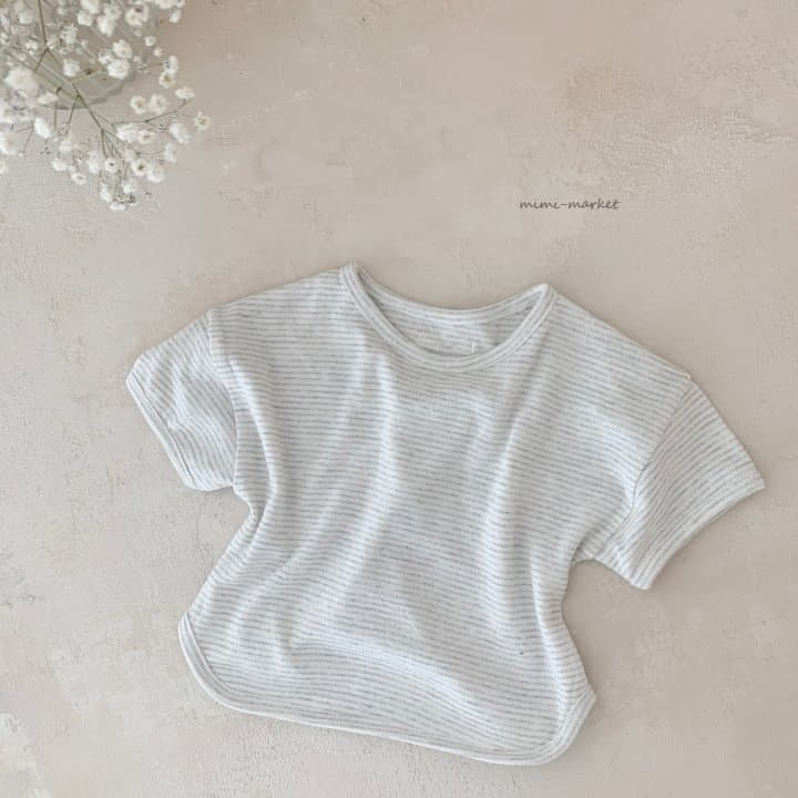 Mimi Market - Korean Baby Fashion - #babyfever - Mi Love Stripes Tee - 12