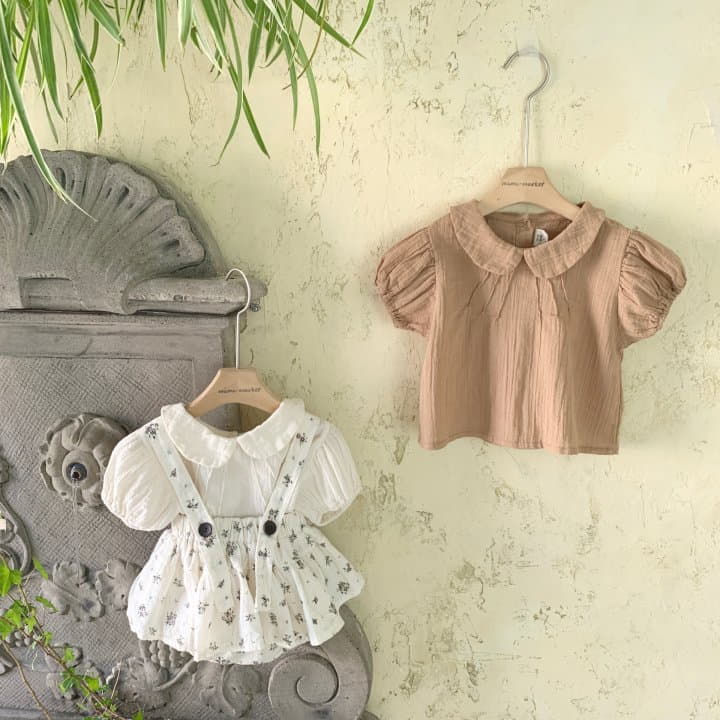 Mimi Market - Korean Baby Fashion - #babyfever - Pintuck Blouse - 9