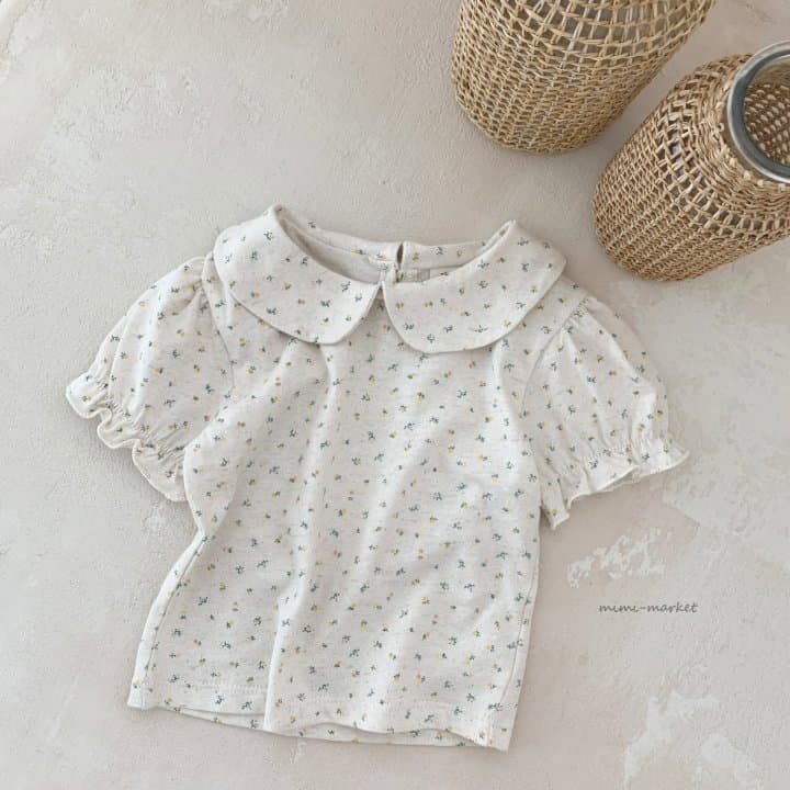 Mimi Market - Korean Baby Fashion - #babyoninstagram - Coco Collar Tee - 4