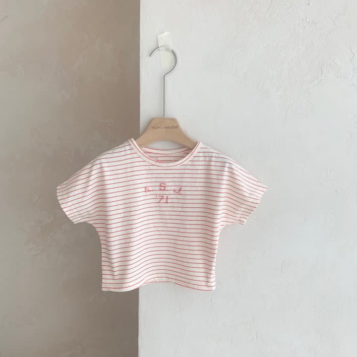 Mimi Market - Korean Baby Fashion - #babyootd - 71 Stripes Tee - 3