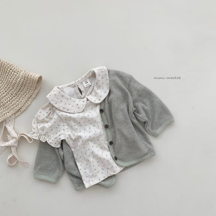 Mimi Market - Korean Baby Fashion - #babyoutfit - Coco Collar Tee - 5