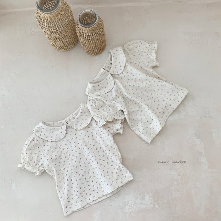 Mimi Market - Korean Baby Fashion - #babyoutfit - Coco Collar Tee - 6