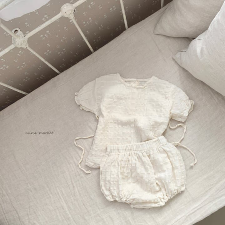 Mimi Market - Korean Baby Fashion - #babyoutfit - May Top Bottom Set - 4