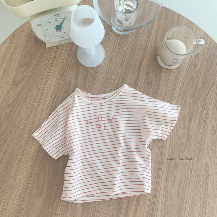 Mimi Market - Korean Baby Fashion - #onlinebabyshop - 71 Stripes Tee - 8