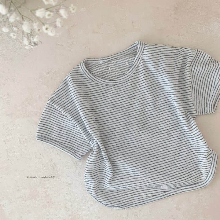 Mimi Market - Korean Baby Fashion - #smilingbaby - Mi Love Stripes Tee - 7