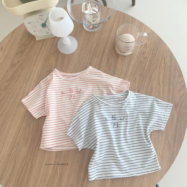 Mimi Market - Korean Baby Fashion - #smilingbaby - 71 Stripes Tee - 9