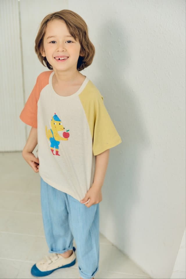 Mimico - Korean Children Fashion - #discoveringself - Bear Fox Tee - 4