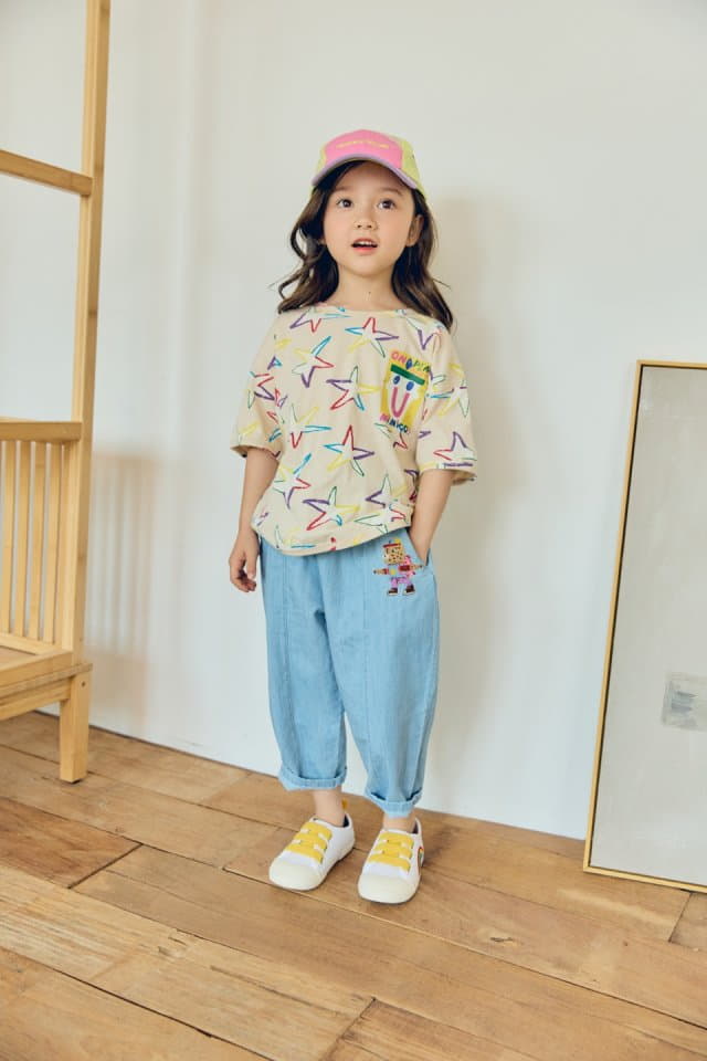 Mimico - Korean Children Fashion - #fashionkids - Star Tee