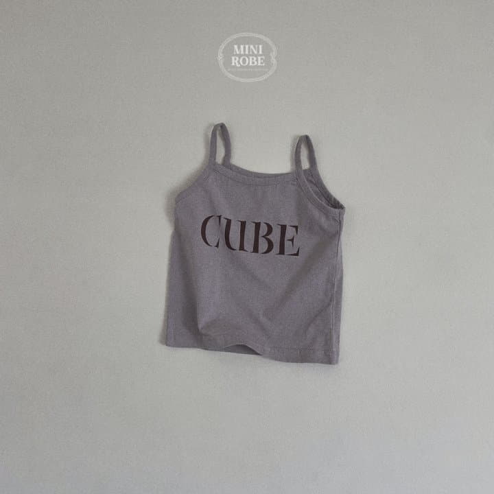 Mini Robe - Korean Baby Fashion - #babyboutiqueclothing - Cube Sleeveless - 6