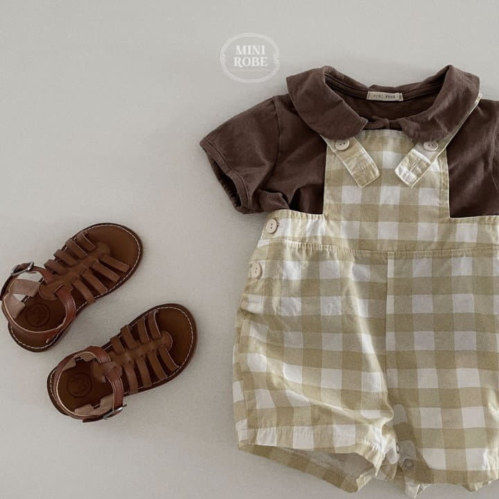 Mini Robe - Korean Baby Fashion - #babyootd - Marlang Collar Tee - 12