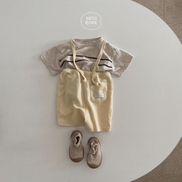 Mini Robe - Korean Baby Fashion - #babyootd - Tape Tee - 10