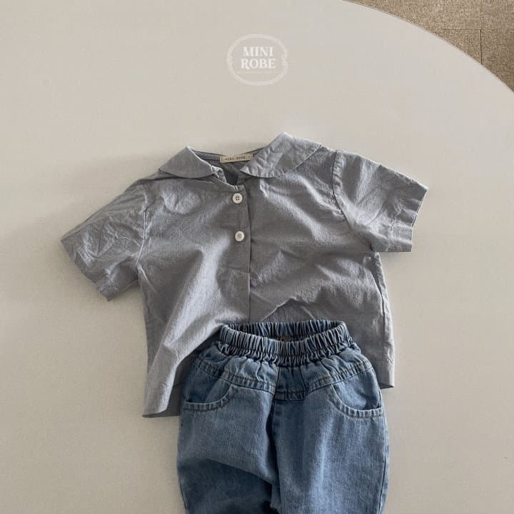 Mini Robe - Korean Baby Fashion - #babyoutfit - Summer Jeans - 12