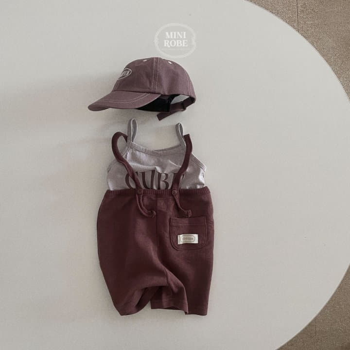 Mini Robe - Korean Baby Fashion - #babywear - Modal Dungarees Pants - 10