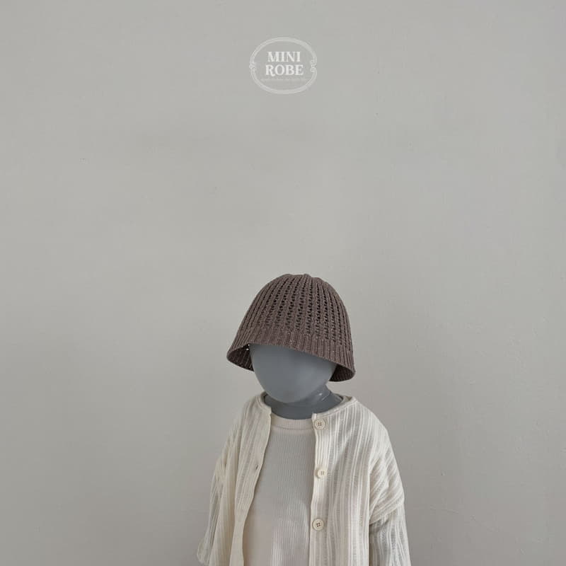 Mini Robe - Korean Children Fashion - #Kfashion4kids - Crochell Bucket Hat - 9