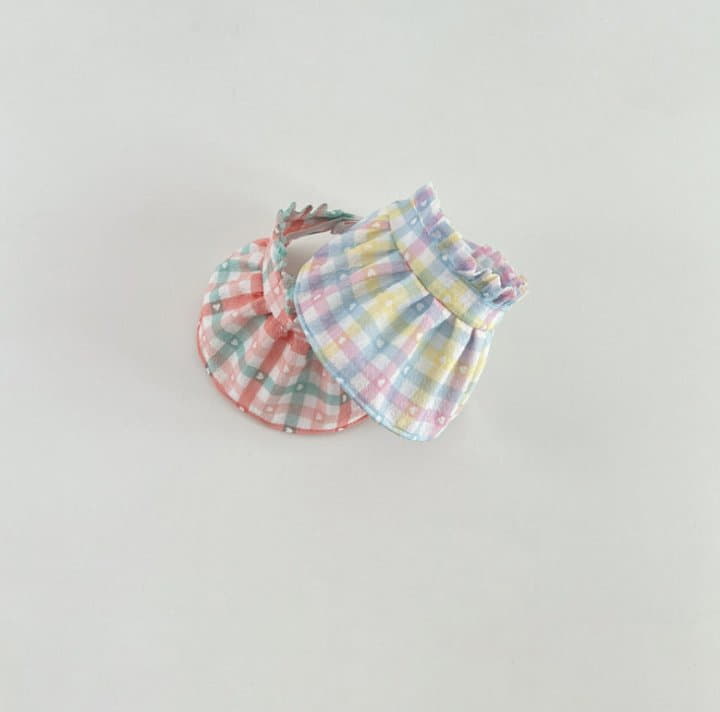 Miso - Korean Baby Fashion - #babyootd - Heart Frill Sun Cap - 6