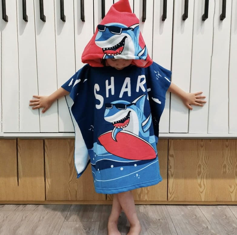 Miso - Korean Children Fashion - #Kfashion4kids - Beach Towel Cape - 3