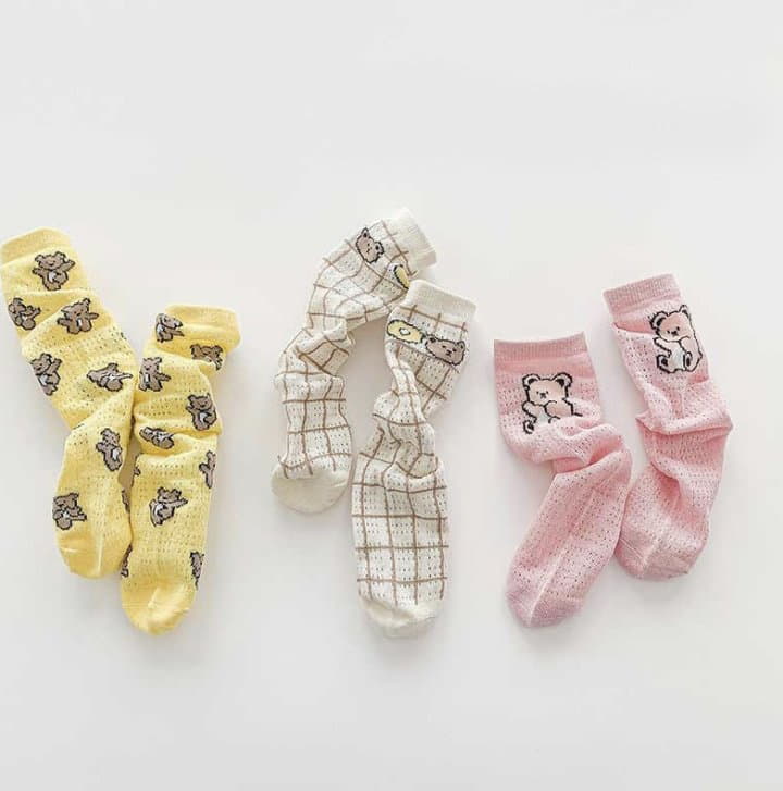 Miso - Korean Children Fashion - #minifashionista - Dance Socks Set - 5