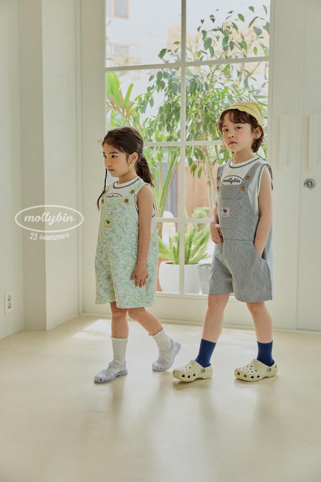 Mollybin - Korean Children Fashion - #childofig - Molly Overalls Pants - 5