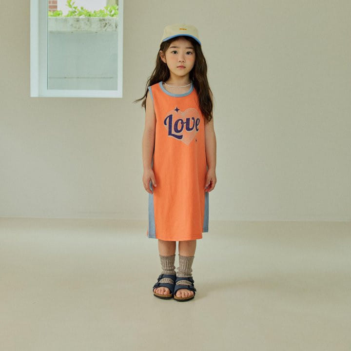 Mollybin - Korean Children Fashion - #designkidswear - Love Color One-piece - 8