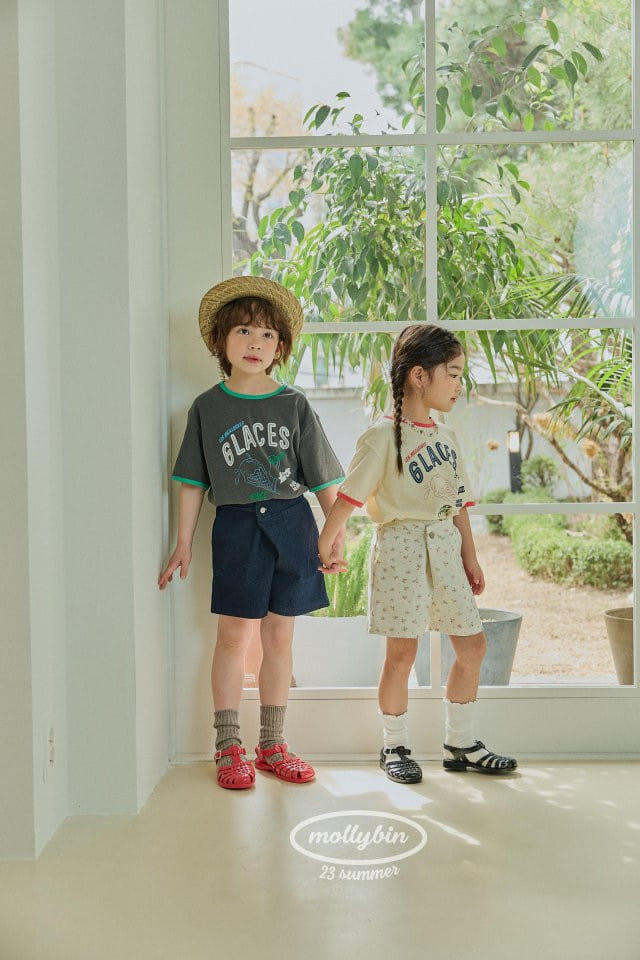 Mollybin - Korean Children Fashion - #designkidswear - Summer Wrap Pants - 9