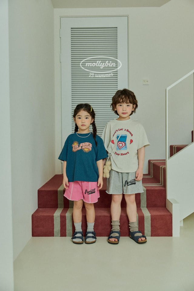 Mollybin - Korean Children Fashion - #discoveringself - Moment Half Shorts - 3