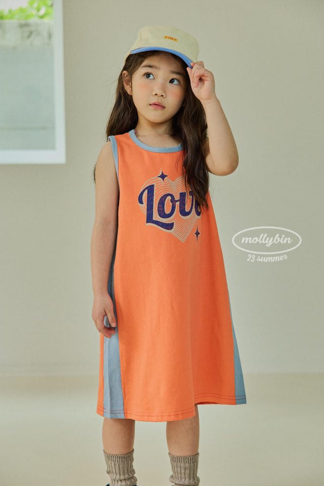 Mollybin - Korean Children Fashion - #fashionkids - Love Color One-piece - 10