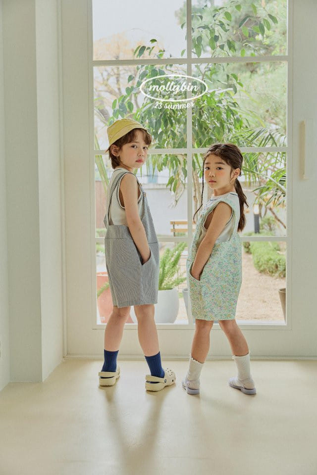 Mollybin - Korean Children Fashion - #fashionkids - Molly Overalls Pants - 9