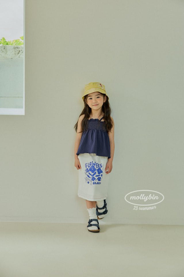 Mollybin - Korean Children Fashion - #fashionkids - Flower Skirt - 3