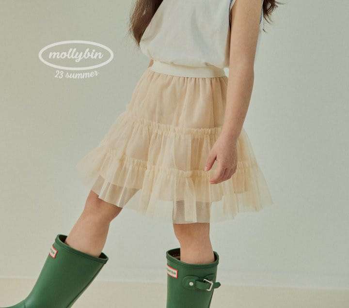 Mollybin - Korean Children Fashion - #kidsshorts - Mini Tutu Skirt