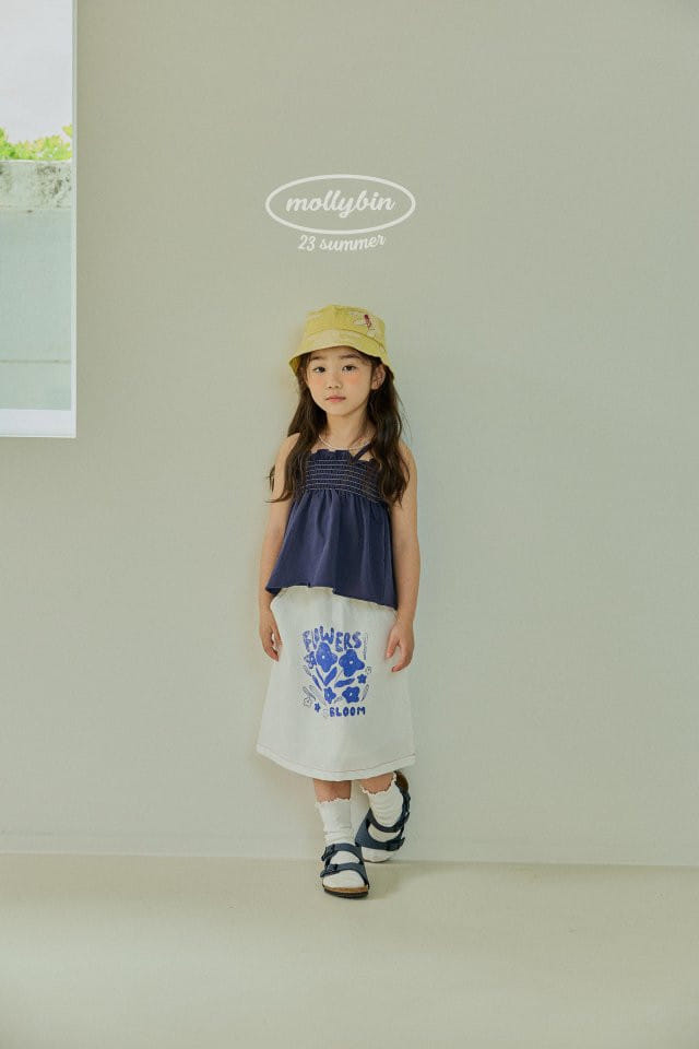 Mollybin - Korean Children Fashion - #kidsstore - Flower Skirt - 5