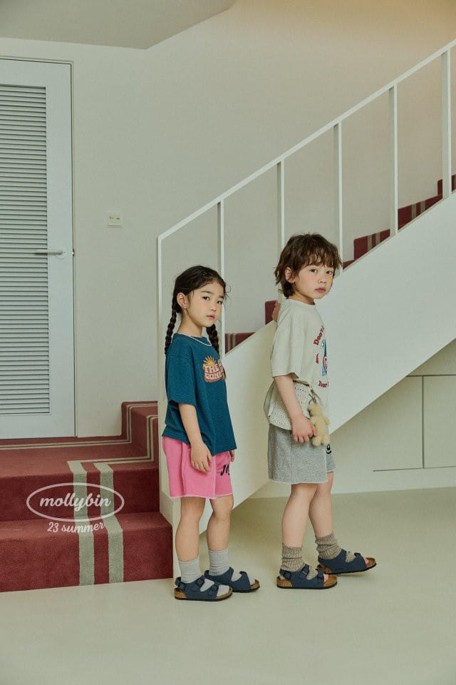 Mollybin - Korean Children Fashion - #littlefashionista - Moment Half Shorts - 9