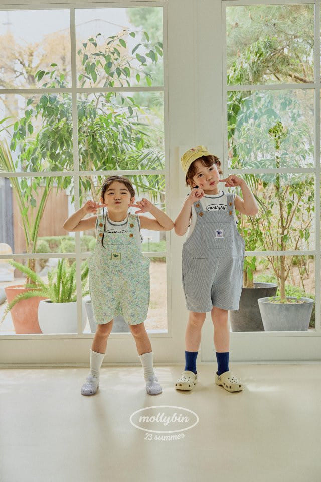 Mollybin - Korean Children Fashion - #minifashionista - Molly Overalls Pants - 2